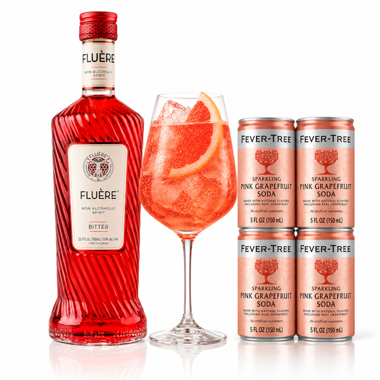 Sunset Spritz Bundle: Fluere Bitter + Fever Tree Pink Grapefruit Soda